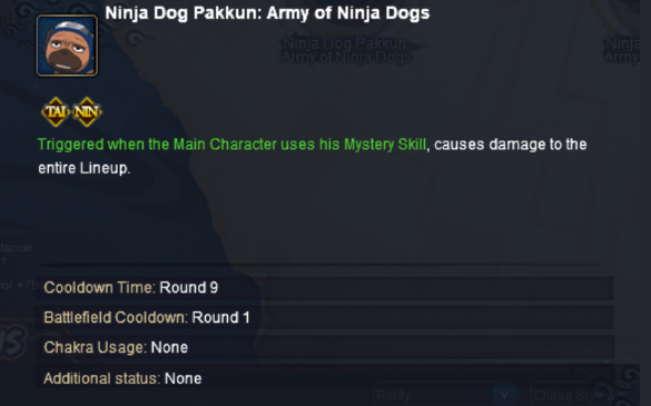 Ninja Dog Pakkun Level 1